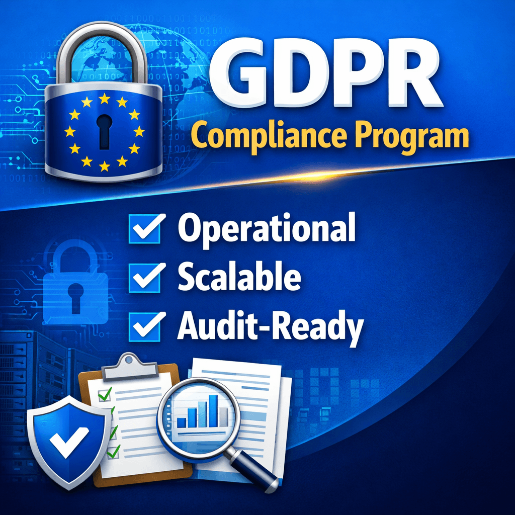 MCL GDPR Compliance Program helping businesses meet EU data protection regulations and manage privacy compliance