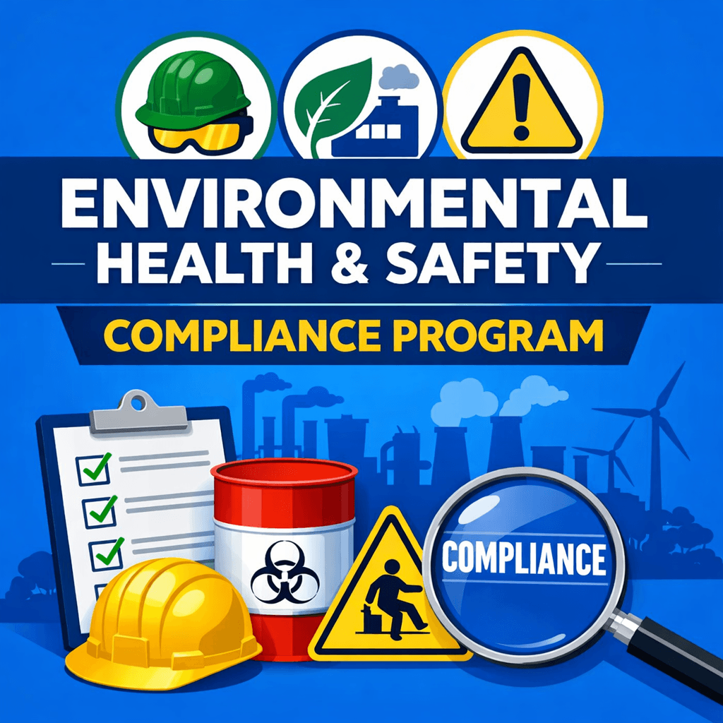 MCL Environmental Health and Safety (EHS) Compliance Program helping businesses manage workplace safety and environmental regulatory compliance
