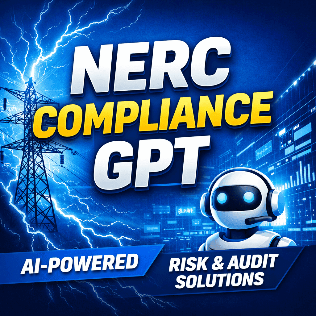 NERC Compliance GPT dashboard showing AI-powered compliance assistance