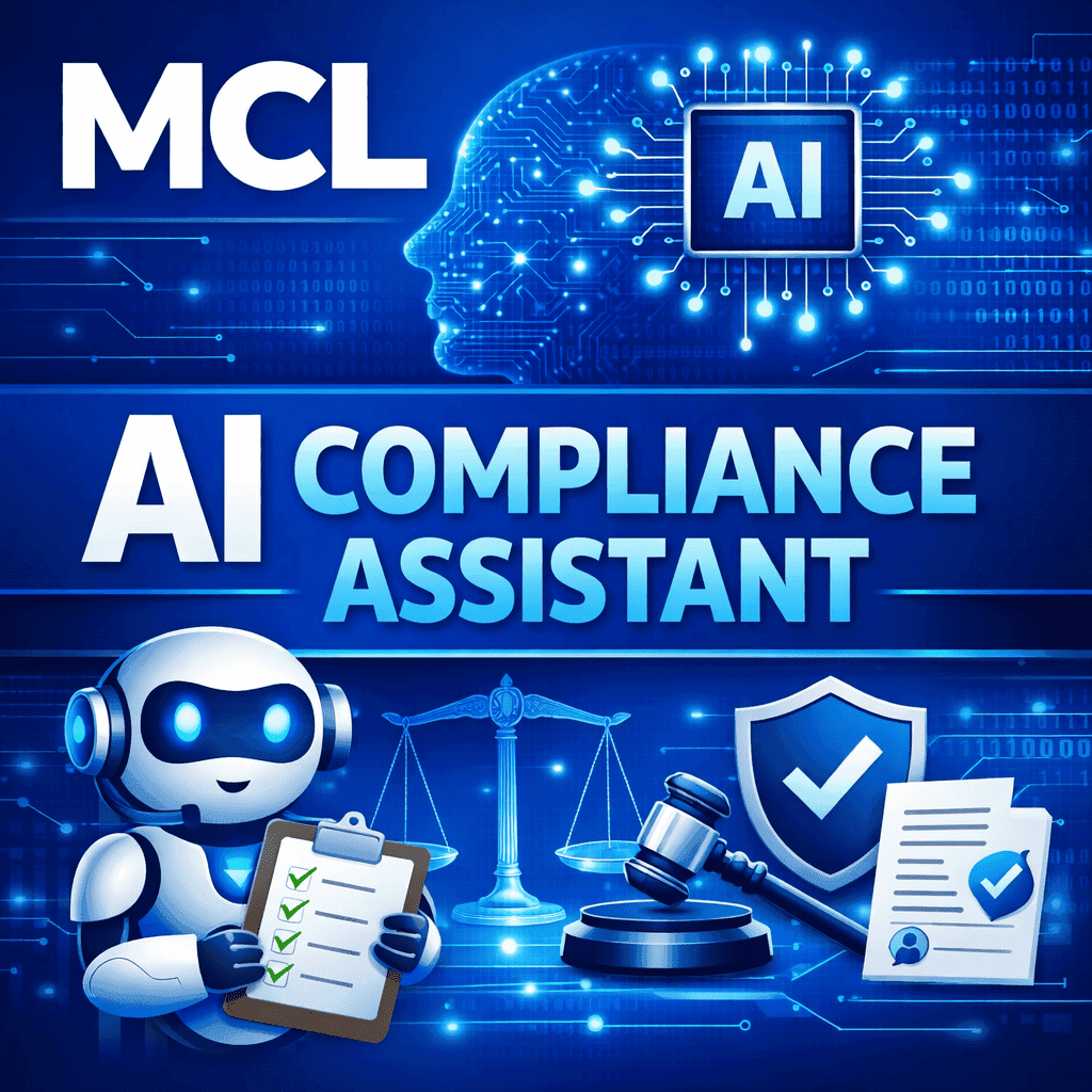 MCL AI Compliance Assistant dashboard for regulatory management