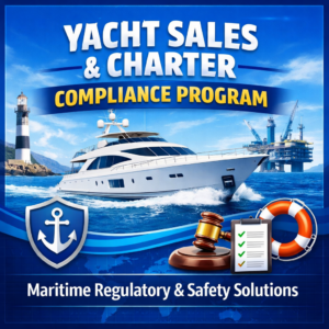 Yacht Compliance Program for Sales and Charter Operations, Regulatory and Safety Solutions
